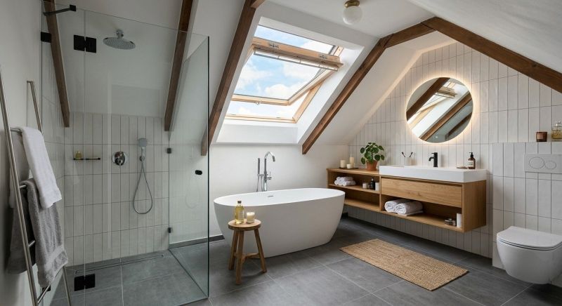 Attic Bathroom Remodeling in Douglas County, CO