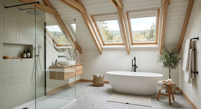 Attic Bathroom Remodeling in Douglas County, CO
