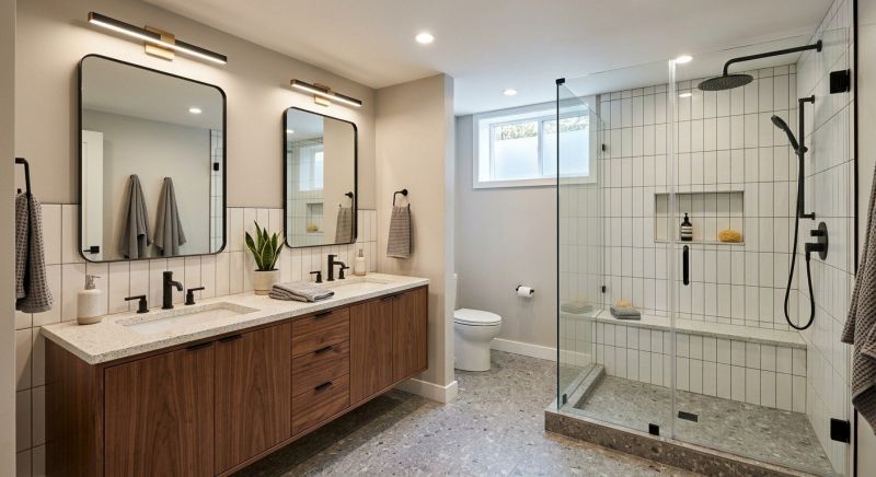 Basement Bathroom Remodeling in Douglas County, CO